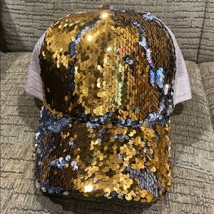 Sequin Cap / Hat - Never worn